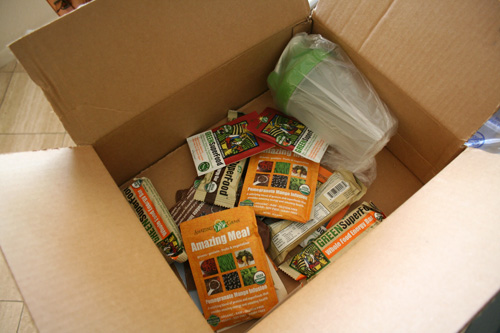 A package from Amazing Grass!